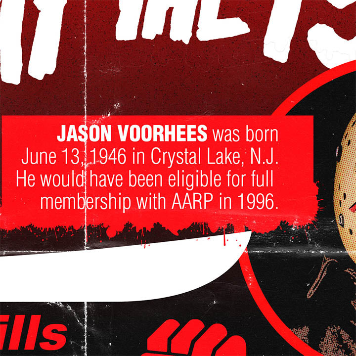 13 Facts about Friday the 13th | 11x17 Art Print