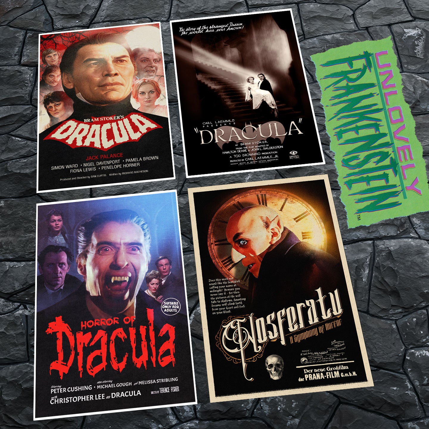 Oops, All Dracula! | 11x17 Art Print Bundle