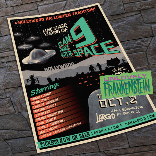 Plan 9 from Outer Space 2025 Event Poster | 11x17 Art Print