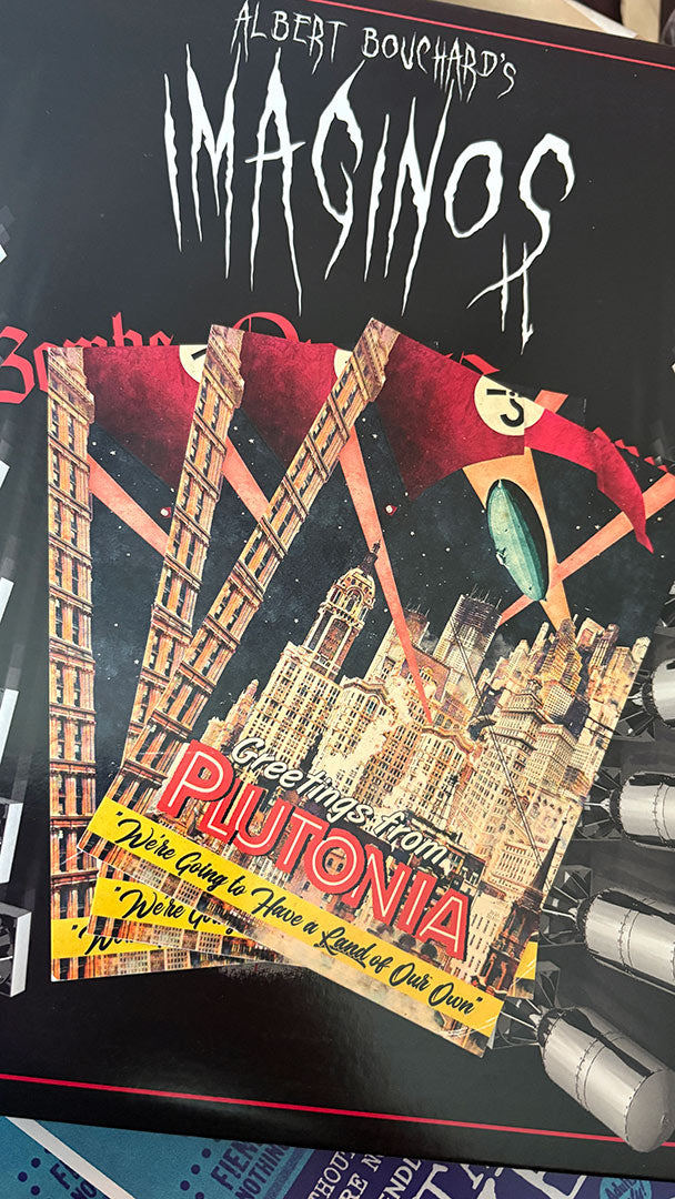 Greetings from Plutonia, Imaginos travel poster | 11x17 Art Print