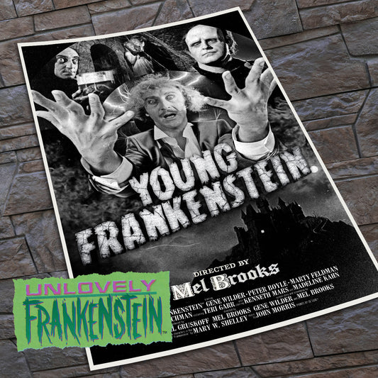 Young Frankenstein original art print | 11x17 Art Print