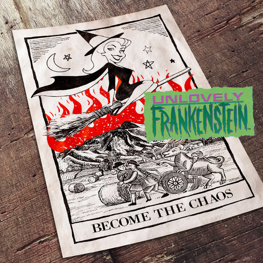 Samantha Stephens Will Have Her Revenge on Salem, 11x17 poster print