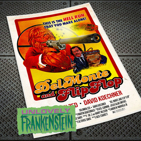 Del Monte and Flip Flop, Doctor Z print, 11x17 Art Print