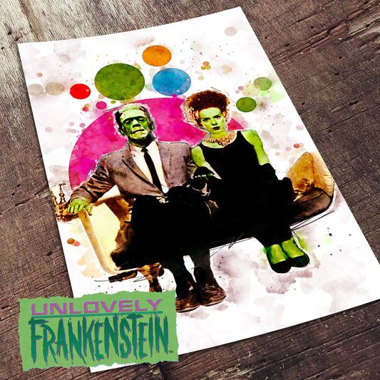 Breakfast at Tiffany's w/the Frankensteins poster | 11x17 Art Print