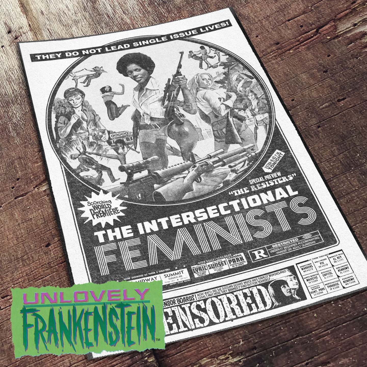 The Intersectional Feminists | 11x17 Art Print