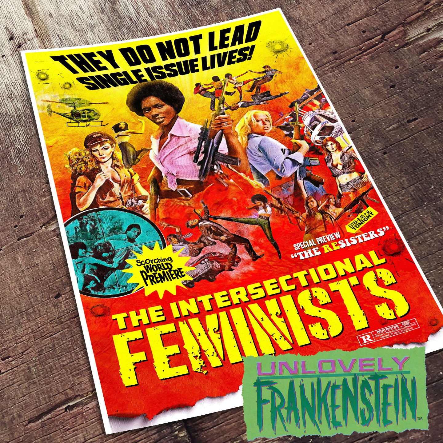 The Intersectional Feminists | 11x17 Art Print