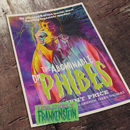 The Abominable Dr. Phibes | 11x17 Art Print