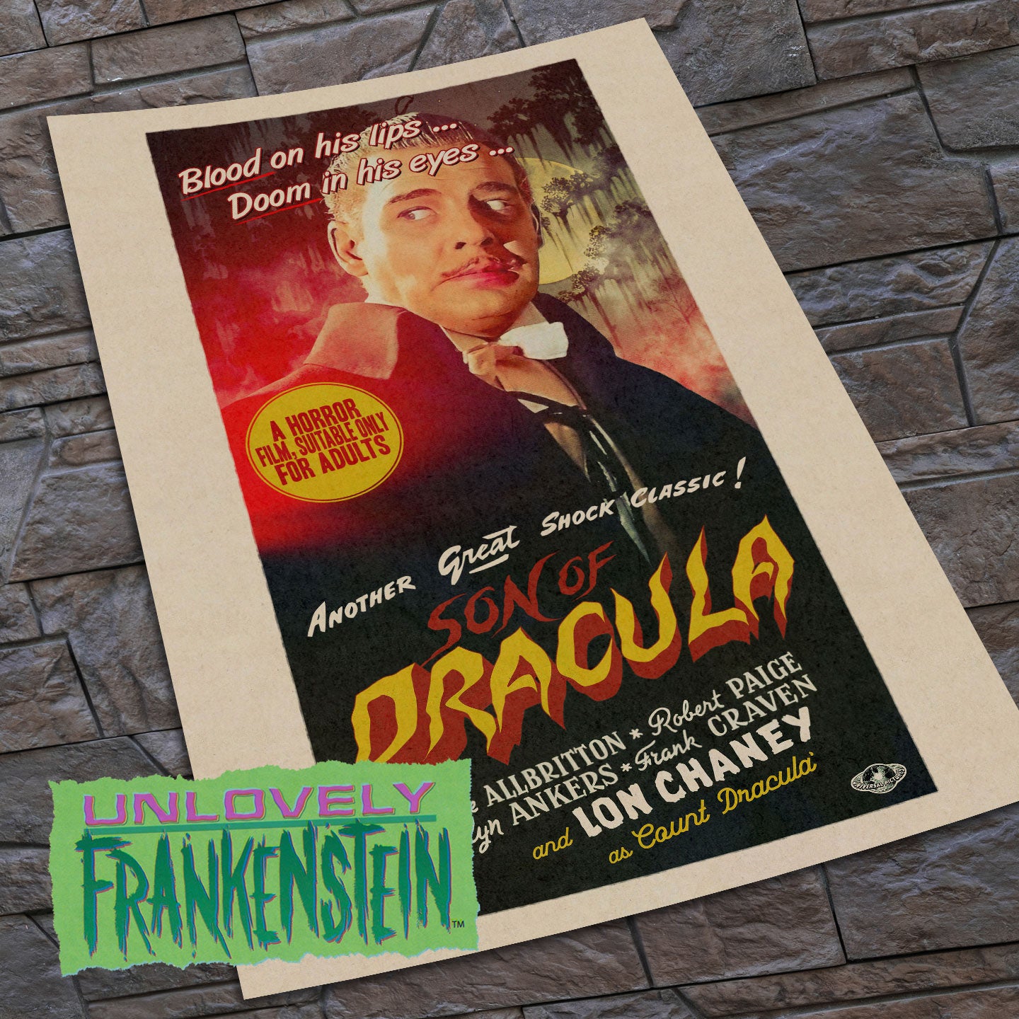 Universal Monsters 10-poster bundle| 11x17 Art Prints