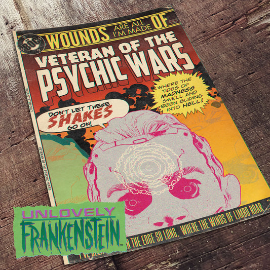 Veteran of the Psychic Wars comic-style poster | 11x17 Art Print