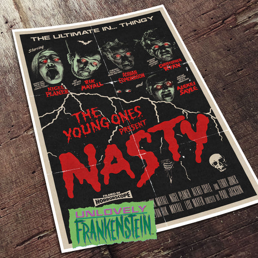The Young Ones Present "Nasty" | 11x17 Art Print