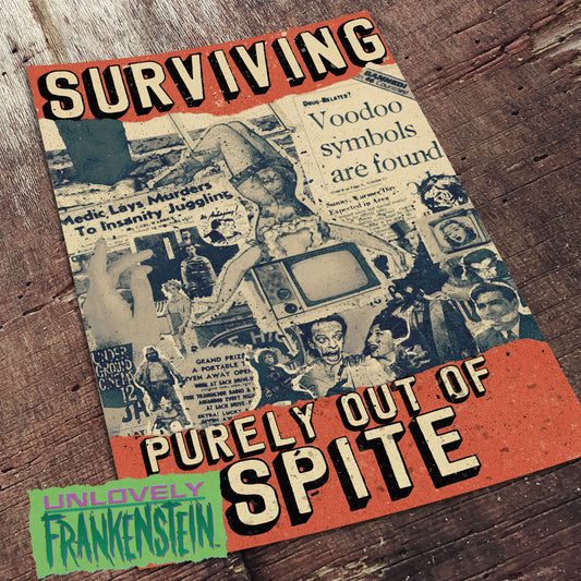 Surviving Purely Out of Spite | 11x17 Art Print