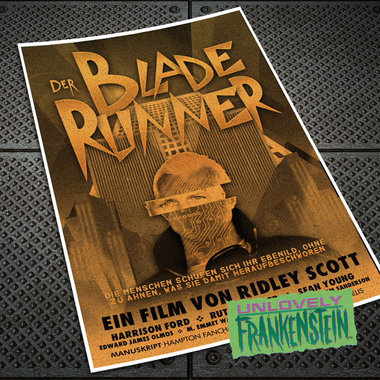 Art Deco Blade Runner | 11x17 Art Print