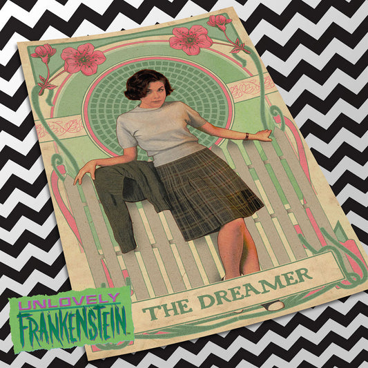 Twin Peaks: Audrey Horne art nouveau tarot card | 11x17 Art Print
