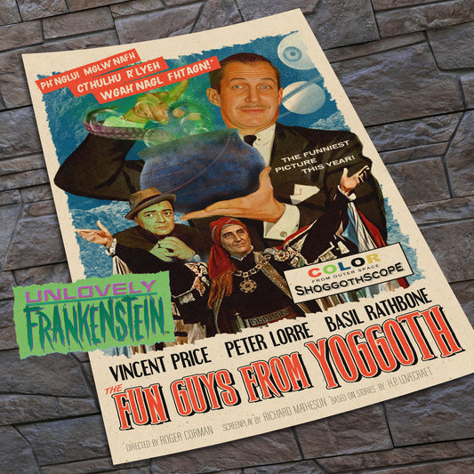 The Fun Guys from Yoggoth | 11x17 art print