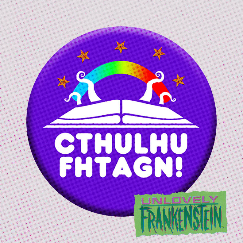 Cthulhu Fhtagn: Pizza Hut "Book It" parody button