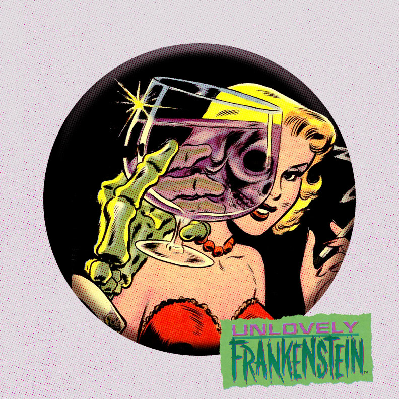 Chamber of Chills 2.25" button-back pin