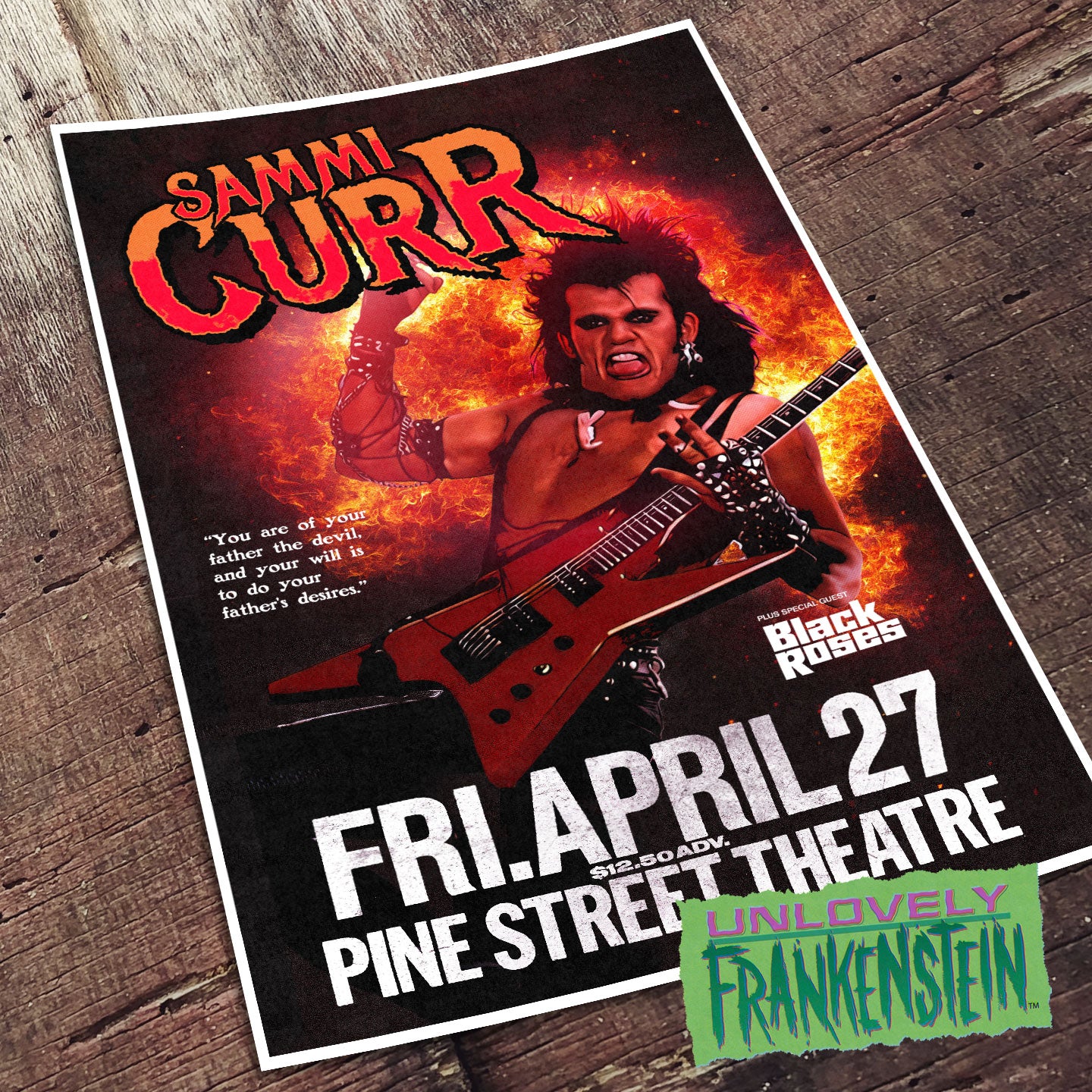 Sammi Curr Concert Poster | 11x17