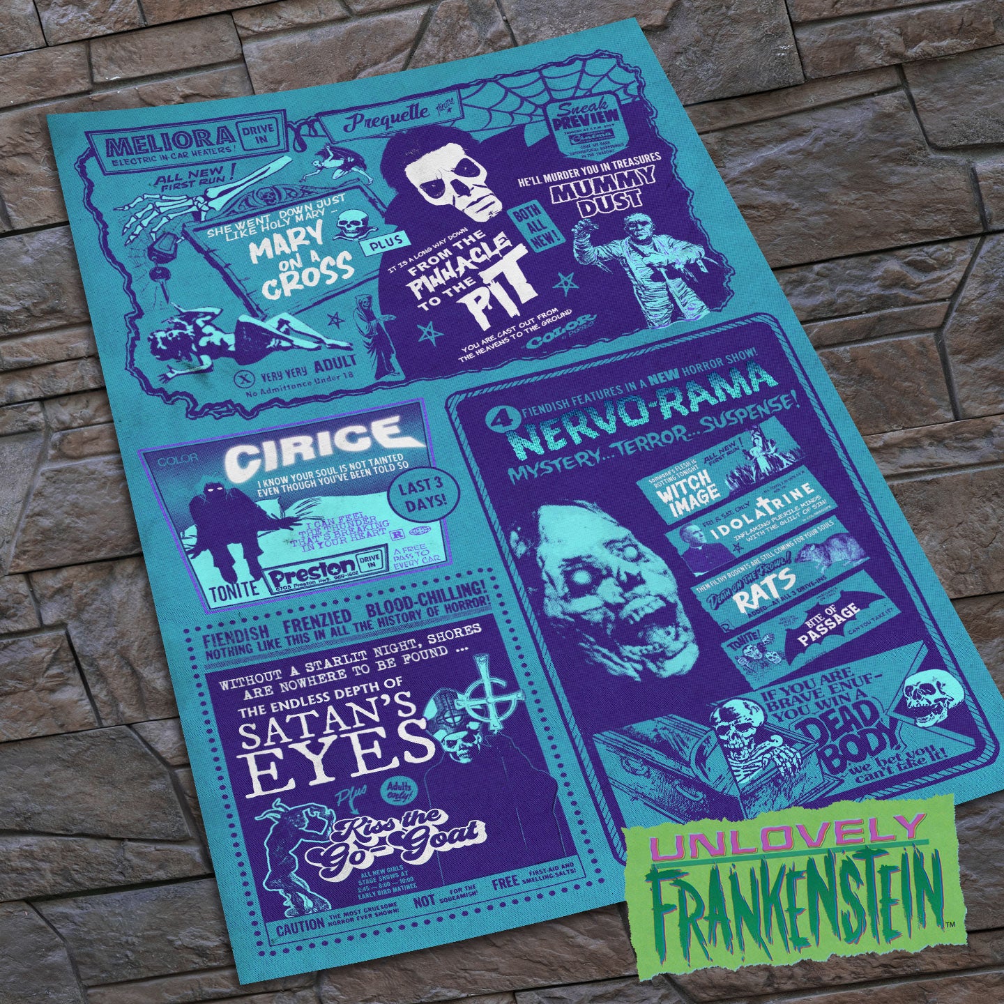 Ghost movie listings | 11x17 Art Print