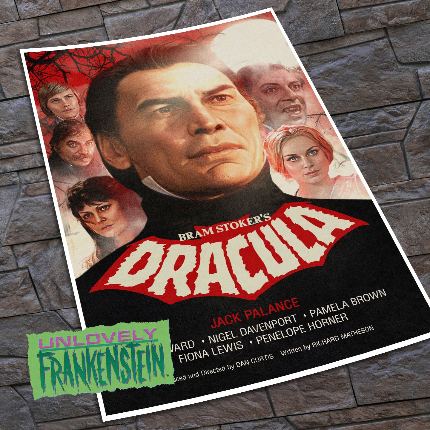 Jack Palance as Dracula | 11x17 Art Print