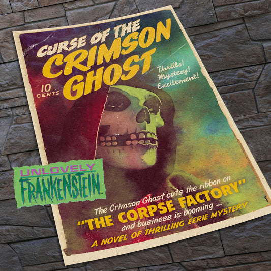 Curse of the Crimson Ghost | 11x17 Art Print