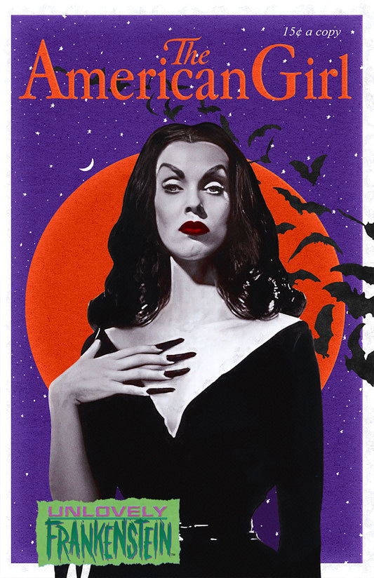 Vampira, the American Girl | 11x17 Art Print