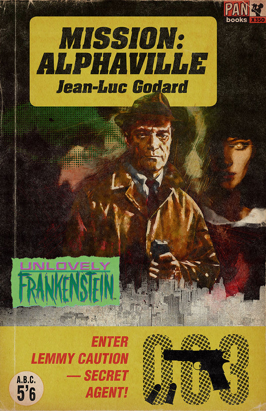 Alphaville as an Ian Fleming paperback | 11x17 Art Print