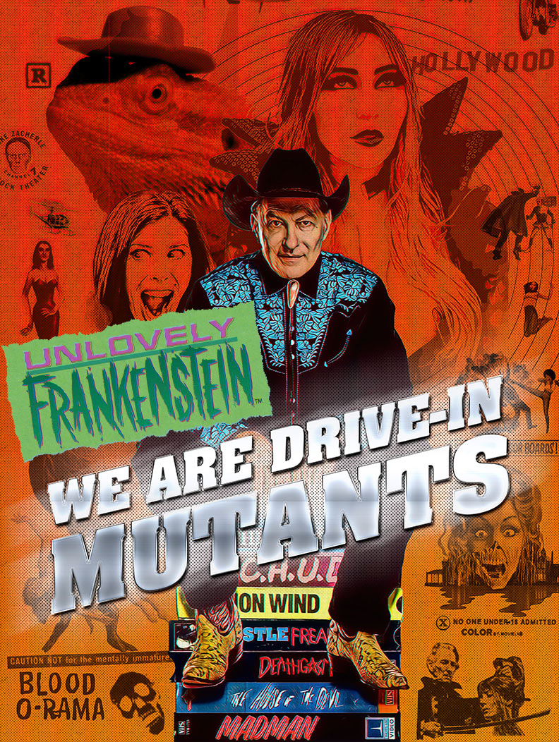Joe Bob Briggs: We Are Drive-In Mutants | 18x24 Art Print