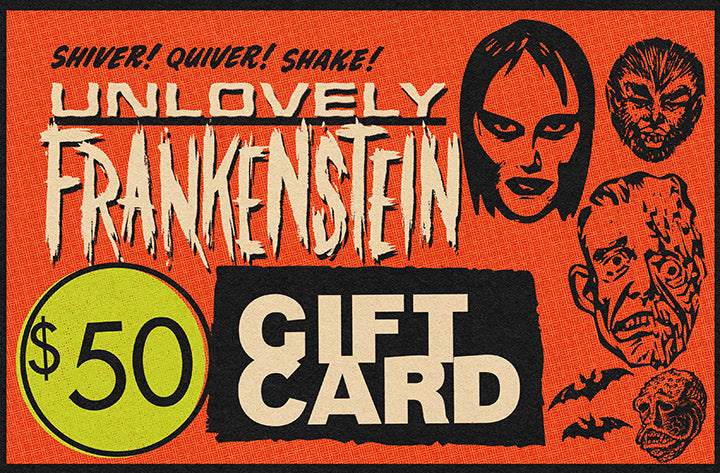 Unlovely Frankenstein Gift Card