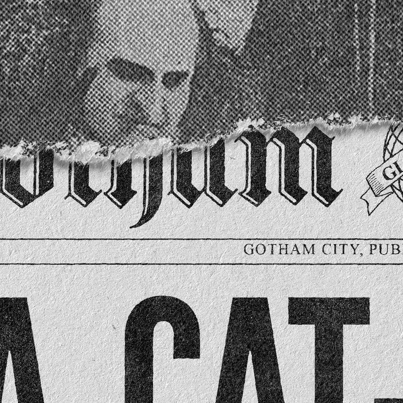 Crimewave in Gotham (1992) Batman Returns newspaper recreations | 18x24 Art Print