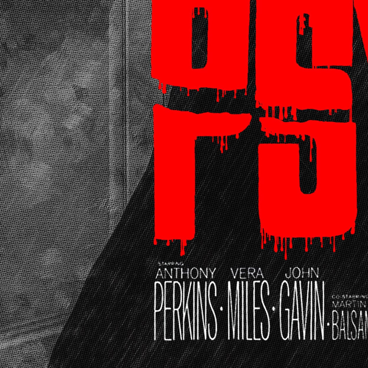 Alfred Hitchcock's Psycho alternative movie poster | 11x17 Art Print