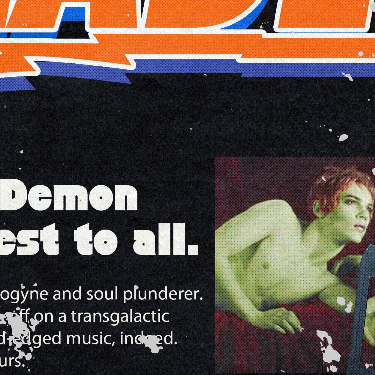 Velvet Goldmine posters, Curt Wild and Brian Slade bundle | 11x17 Art Prints