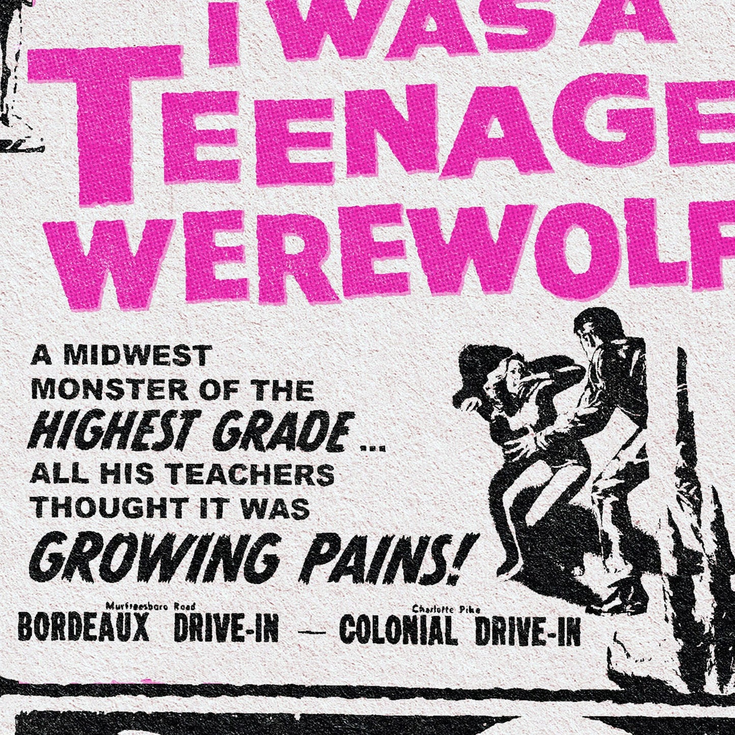 The Cramps art print: Songs the Lord Taught Us as a retro newspaper ad | 11x17 Art Print