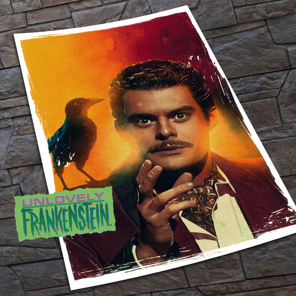 Bill Hader as Vincent Price | 11x17 art print