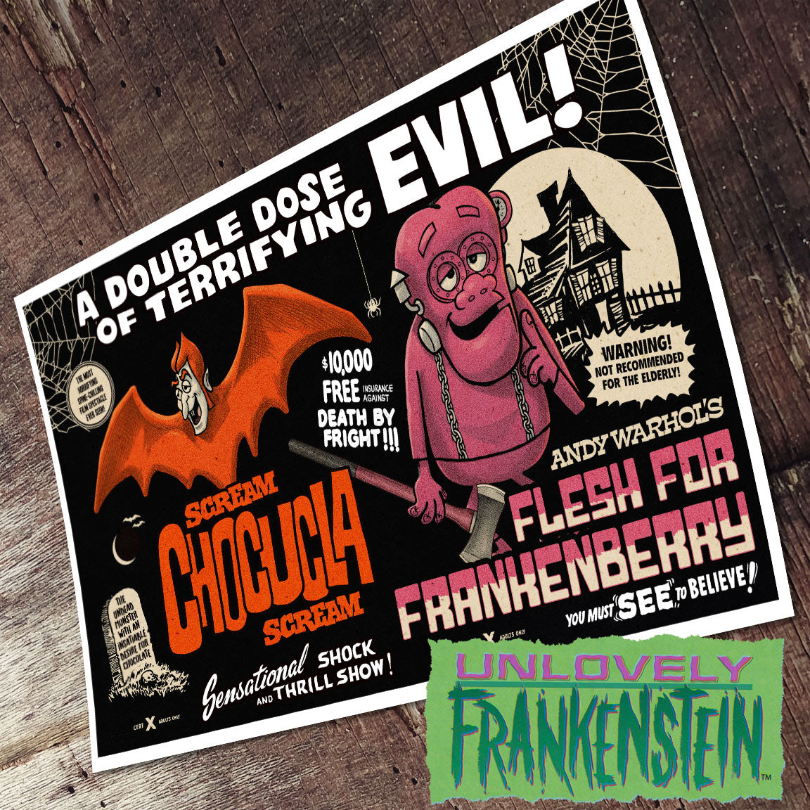 Cereal Killers: A Double Dose of Terrifying Evil | 11x17 Art Print