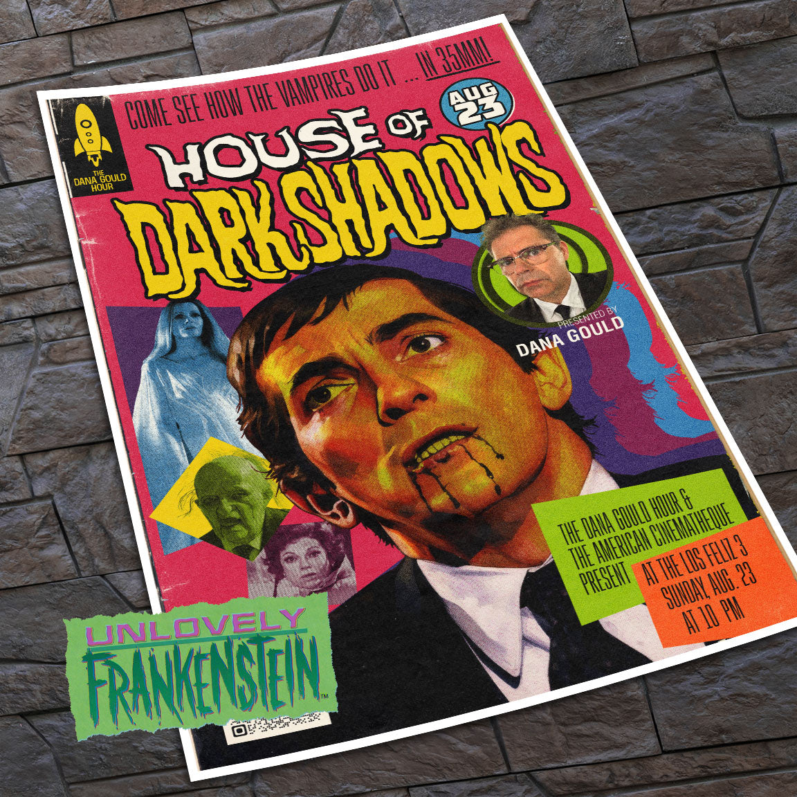 House of Dark Shadows screening poster | 11x17 Art Print
