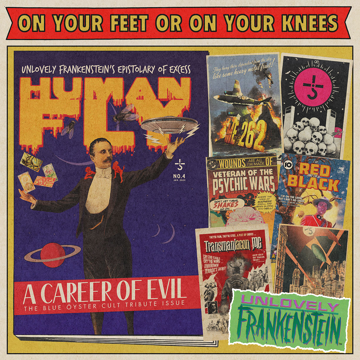 Human Fly: Unlovely Frankenstein's Epistolary of Excess, Issue #4