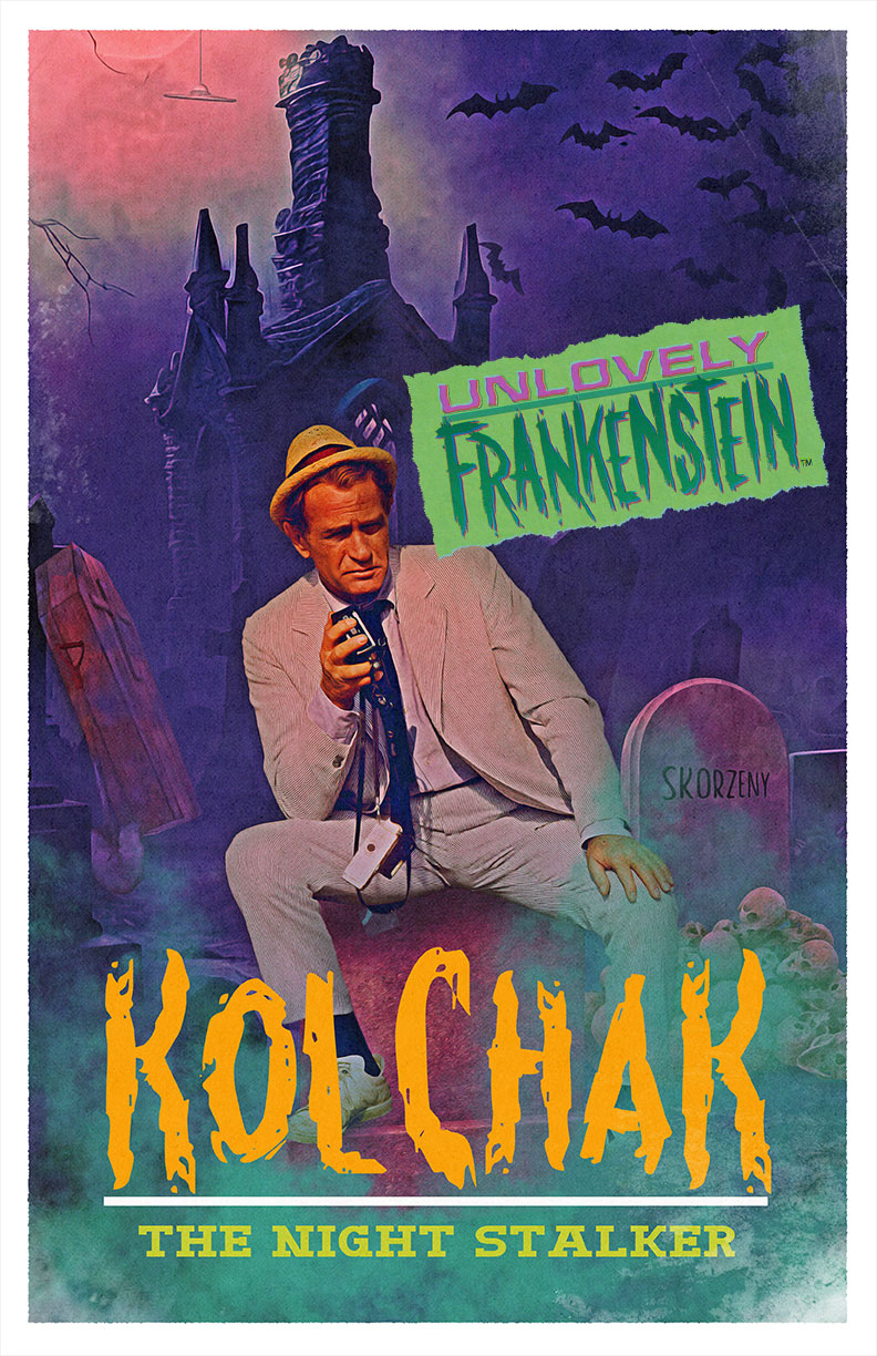 Kolchak the Night Stalker: "monster kid" model kit tribute | 11x17 Art Print