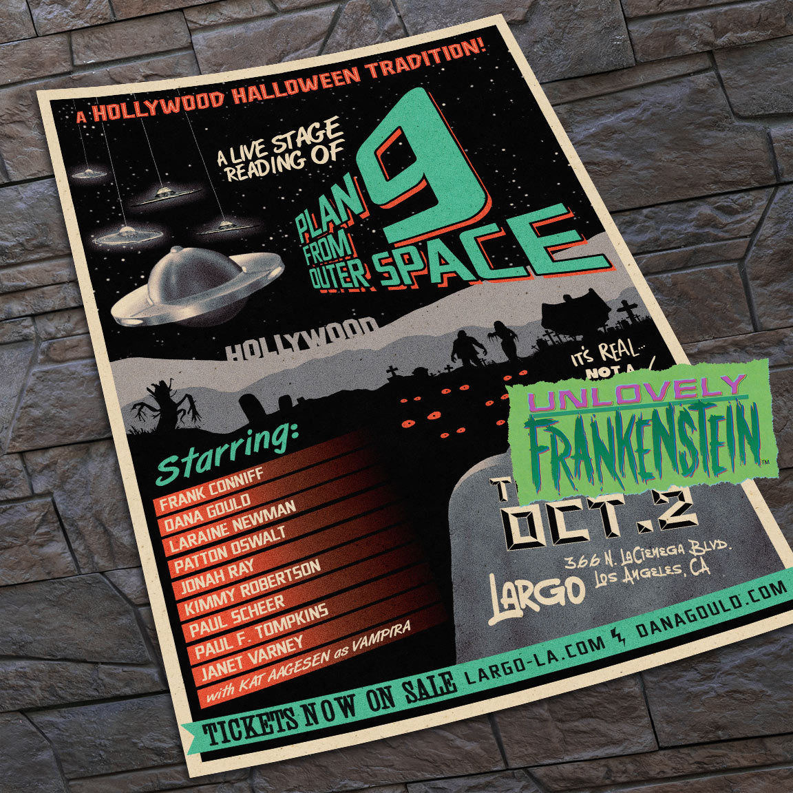 Plan 9 from Outer Space 2025 Event Poster | 11x17 Art Print