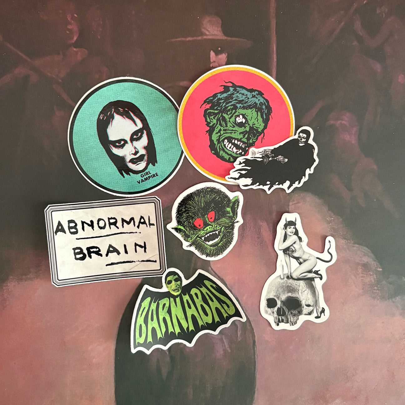 SCARE PACKAGE | Mini-Prints, Stickers and Buttons Set