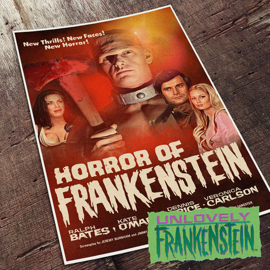 Horror of Frankenstein | 11x17 Art Print