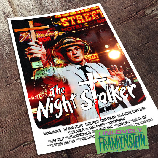 Kolchak the Night Stalker: Alternate Movie Poster | 11x17 Art Print