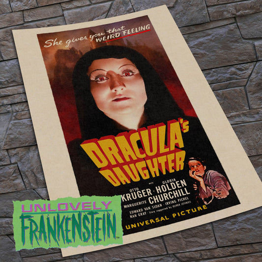 Gloria Holden as Dracula's Daughter character poster | 11x17 Art Print