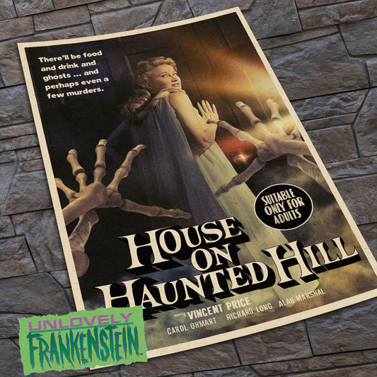 House on Haunted Hill (Carol Ohmart version) | 11x17 art print