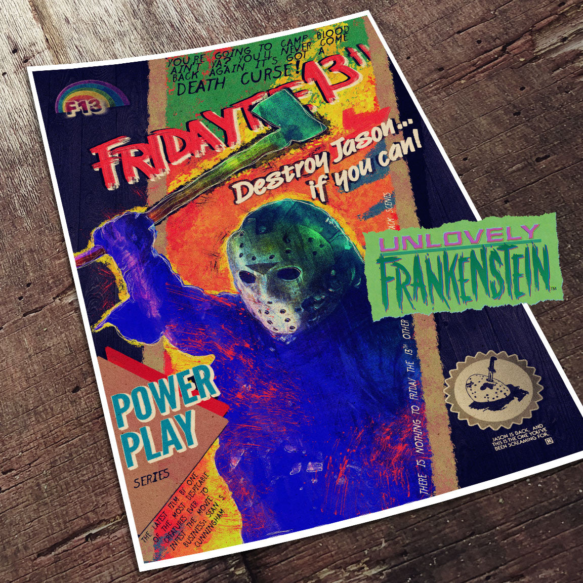 Friday the 13th in 8-Bits | 11x17 Art Print