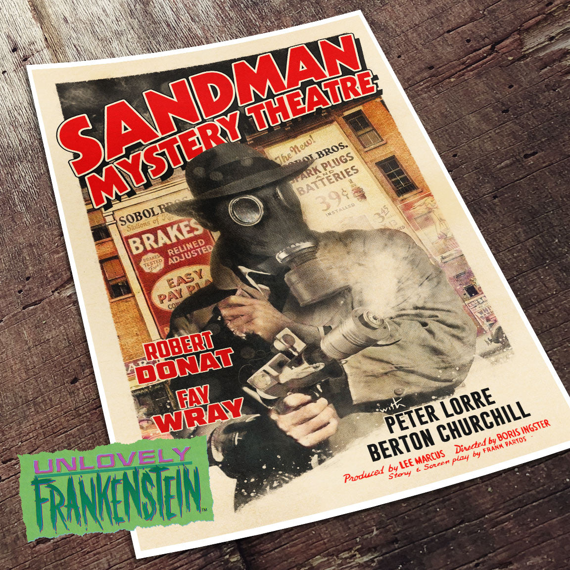 Sandman Mystery Theater 1939 movie poster | 11x17 Art Print