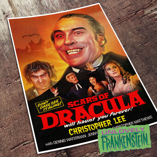 Scars of Dracula | 11x17 Art Print