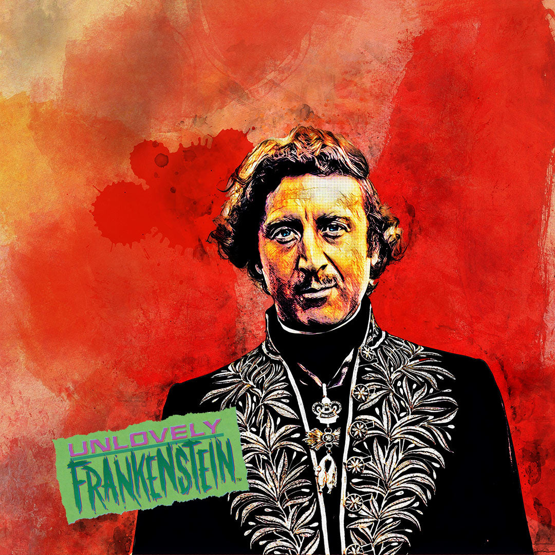 Portrait of a Young Frankenstein | 18x18 Art Print