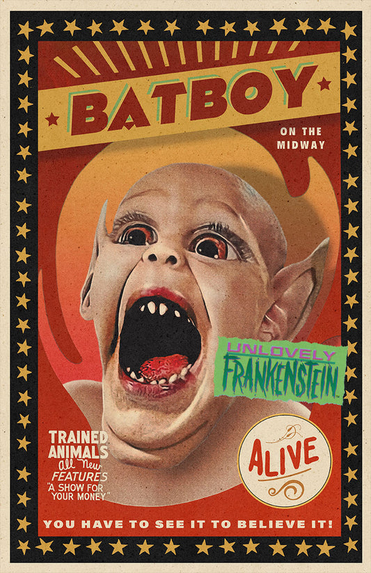 Bat Boy circus sideshow poster | 11" x 17" Art Print