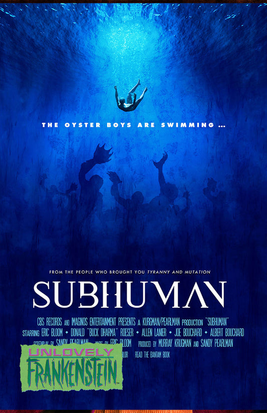 Subhuman, Blue Oyster Cult horror movie poster | 11x17 Art Print