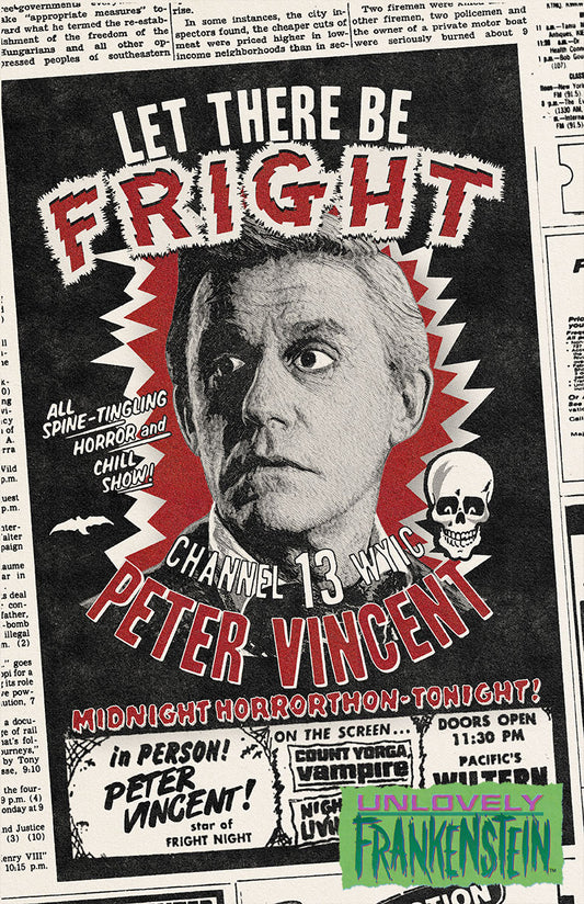 Fright Night: For Real (newsprint edition) | 11x17 Art Print